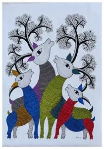 Deer Gond Tribal Art