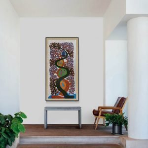 Formation of Life - Gond Canvas Painting