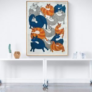 Group of Deer Wall Decor