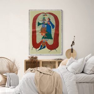 Krishna and Radha Canvas Painting