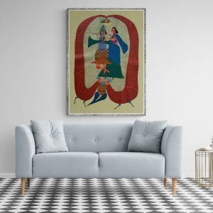 Krishna and Radha Canvas Painting