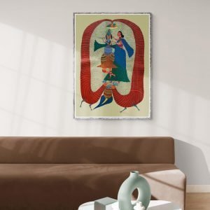 Krishna and Radha acrylic Painting