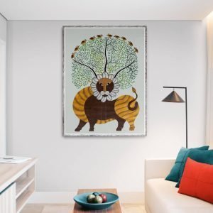 Lion Canvas painting