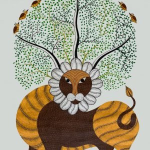 Lion tribal wall decor