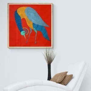 Peacok Canvas Painting