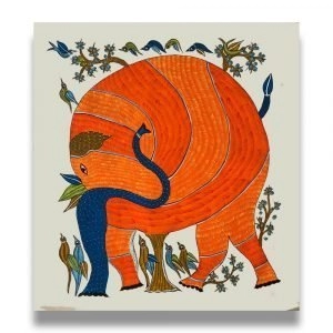 The Elephant Canvas Painting1