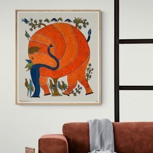 The Elephant Canvas Painting1