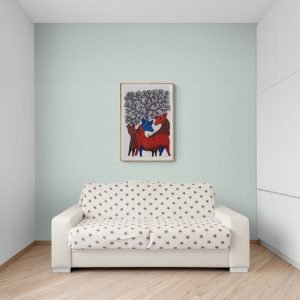 Three Deer canvas painting