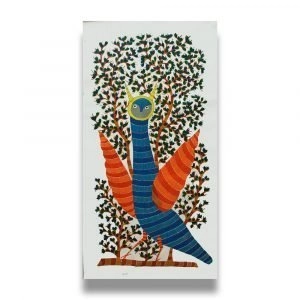 Wild Owl - Gond Painting & Artwork