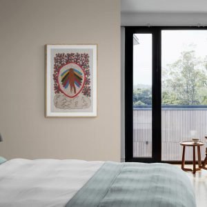 Bird-hunting-fish-canvas-painting