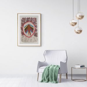 Bird-hunting-fish-wall-art