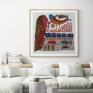 Corona-and-humans-Canvas-Painting