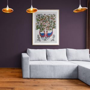 Dancing Birds Canvas Painting