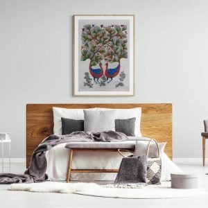 Dancing Birds Tribal Art