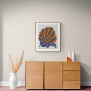 Dancing-Peacock-Canvas-painting
