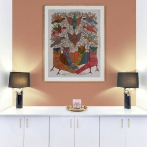 Family-of-Owls-Tribal-Art