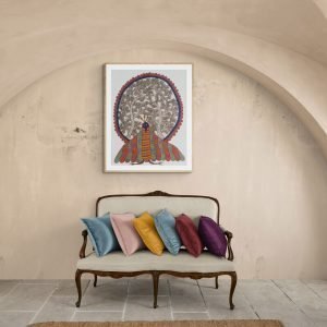 Peacock-in-the-wild-canvas-painting