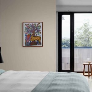 Angry Tiger Canvas Painting