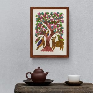 Animals in the Wild Tribal Painting