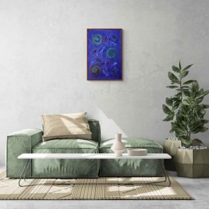 Aquatic Animals Acrylic Painting