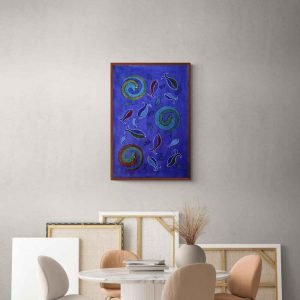 Aquatic Animals Canvas Painting