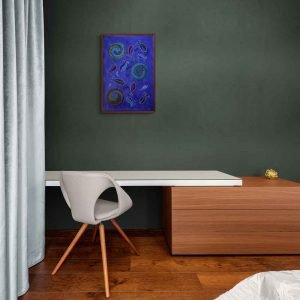 Aquatic Animals Gond Painting