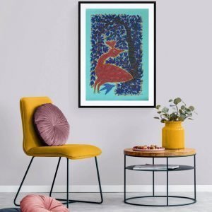 Bird in the forest Pithora Art