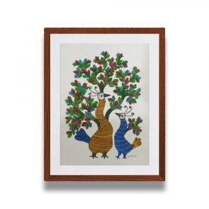 Birds Paper Painting