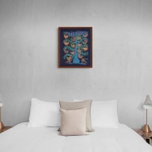 Birds on a tree Canvas art