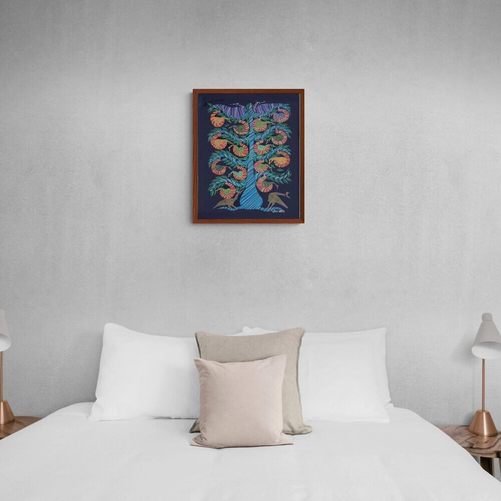 Birds on a tree Canvas art