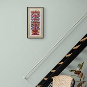 Birds playing on a tree Bhil Art