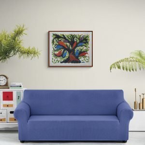 Birds resting on the branch pithora art