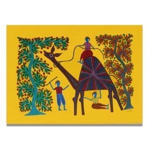 Camel ride Pithora Art