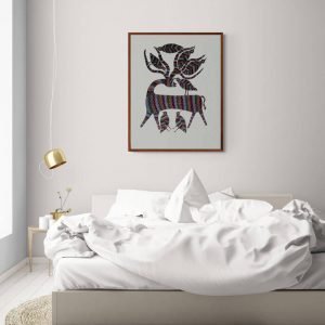 Deer and Birds Canvas painting