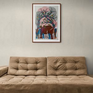 Elepants Tribal Art