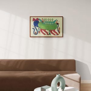 Elephant carrying water home decor