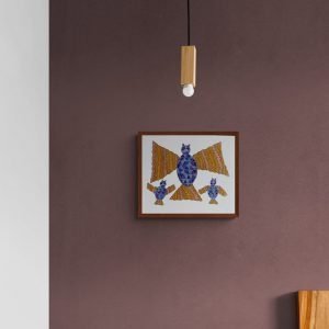 Flying Birds Bhil Art