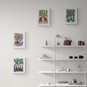 Four Painting Tribal Art