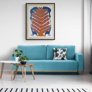 Four birds Canvas Painting