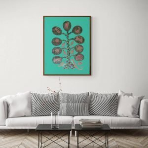 Nature and life pithora art