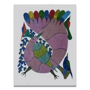 Peacock Painting home decor