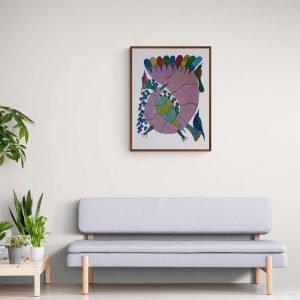 Peacock Painting tribal painting
