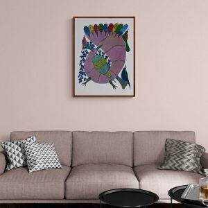 Peacock Painting wall painting