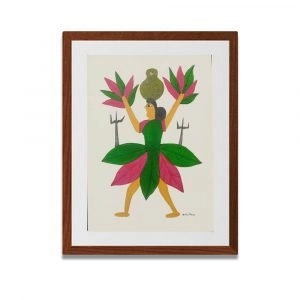 Phool Wati Angry Woman Tribal Art