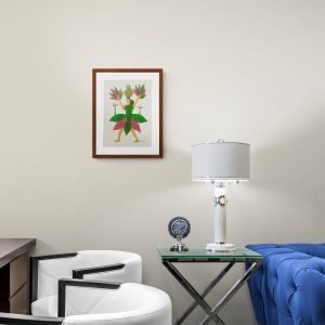 Phool Wati Angry Woman Wall Painting