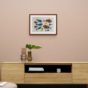 School of Fishes Painting