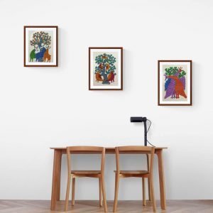 Set of three Tribal Painting