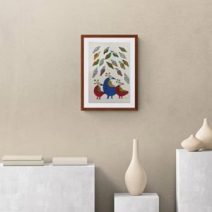 Three Birds Tribal Painting