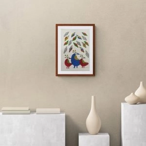 Three Birds Tribal Painting