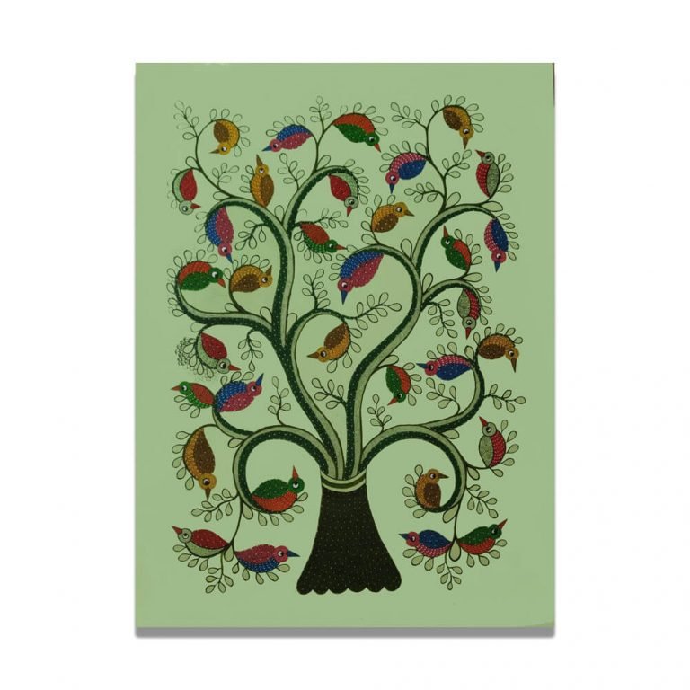 Tree of Life - Gond Painting & Artwork - Tribal Art India